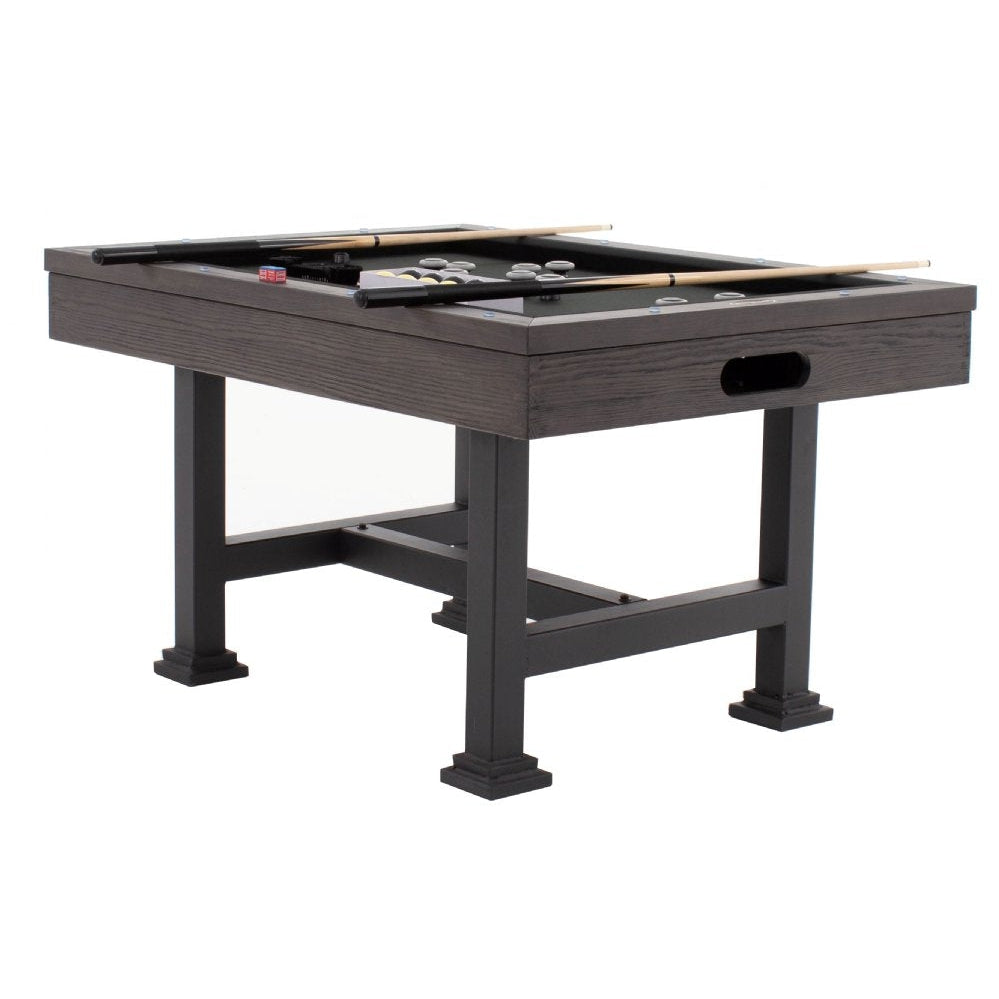 Berner Billiards The Urban Rectangular Slate Bumper Pool Table with Optional Card & Dining Top