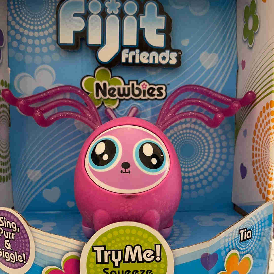 Fijit Friends Newbies Pink Tia Electronic Nurture & Singing Toy Figure
