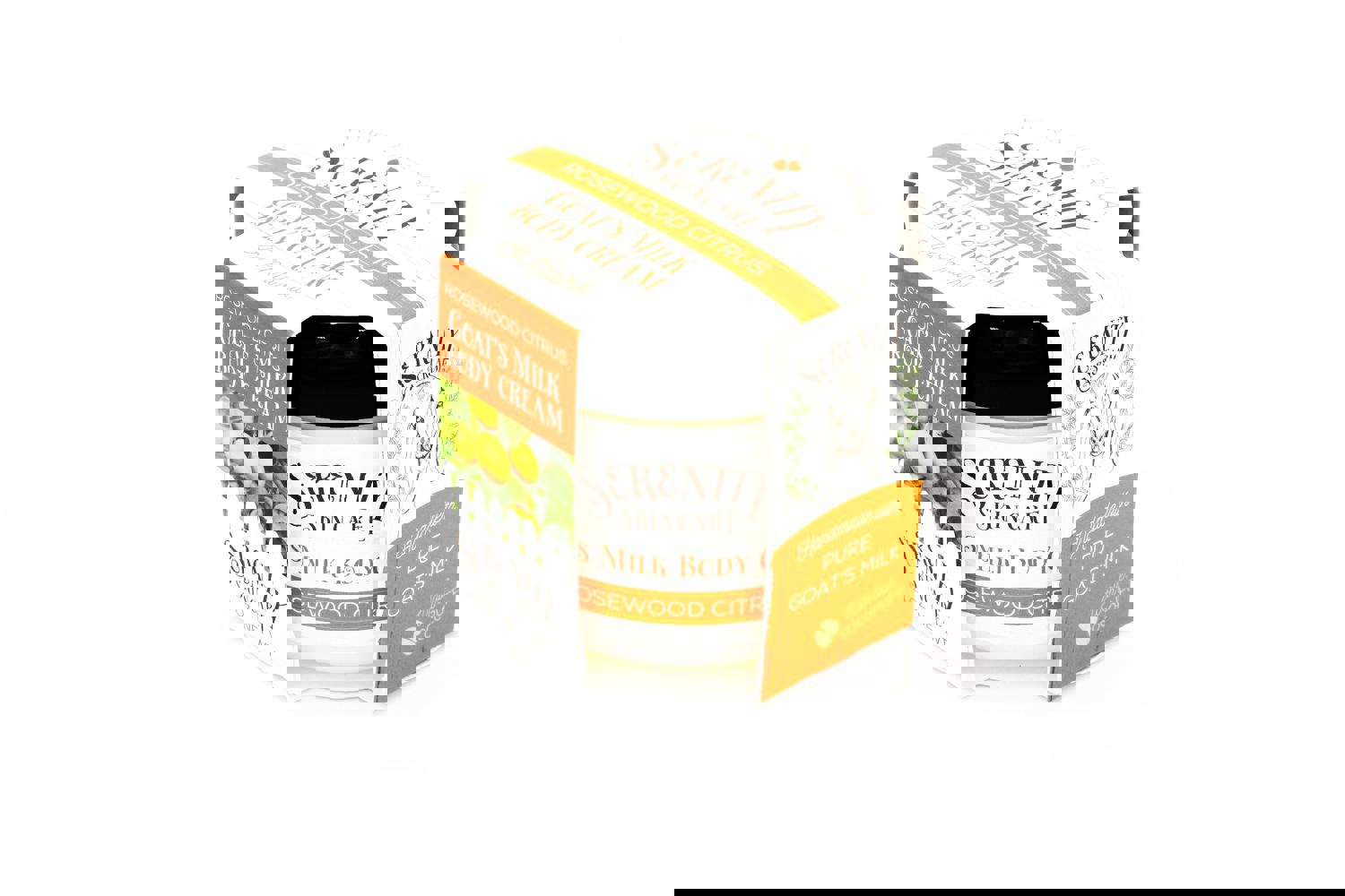 Lunas Lovely Skincare Set - Goat Milk Body Creme & Soap