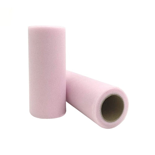 15cm White Organza Roll Tulle Fabric for DIY Tutu Skirt and Party Decor