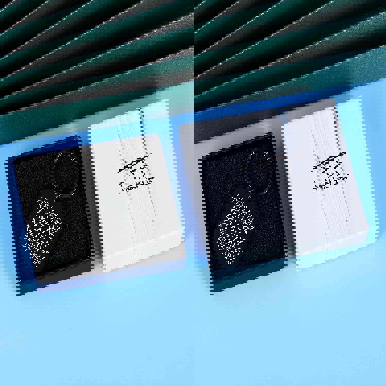 Funny Fathers Day Keychain Gift for Dad from Daughter Son - Birthday Christmas Valentine Wedding Present