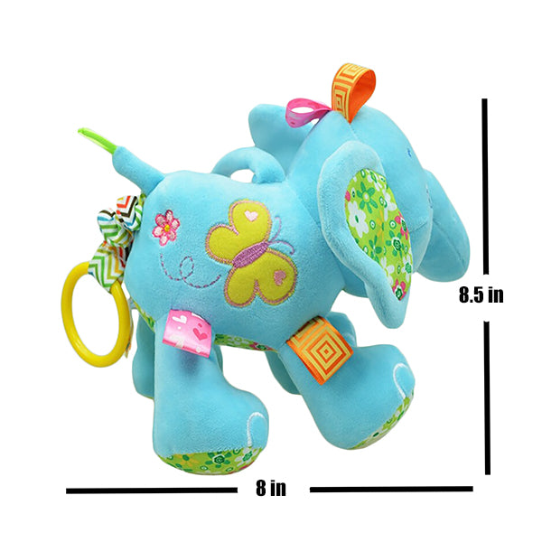 Cute Plush Lullaby Musical Elephant Toy for Baby