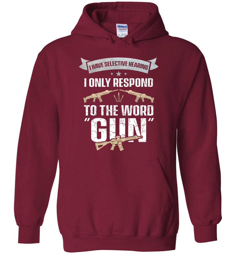 I Have Selective Hearing... Mens Hoodie