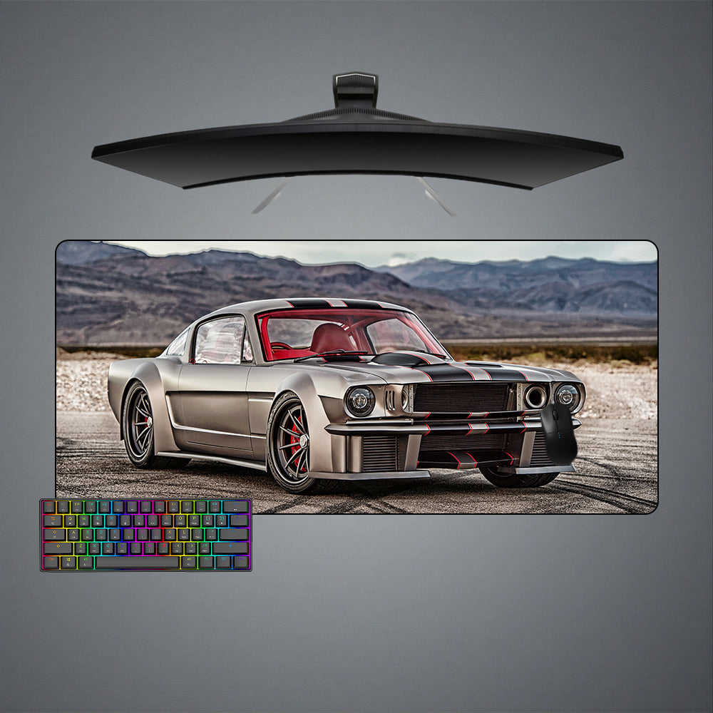 Mustang Design M-XXL Size Gaming Mouse Pad - Premium Cloth Surface for Enhanced Accuracy