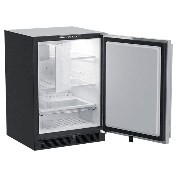 Marvel MLRI224SS01A 24-In Built-In Refrigerator Freezer With Crescent Ice Maker - Stainless Steel