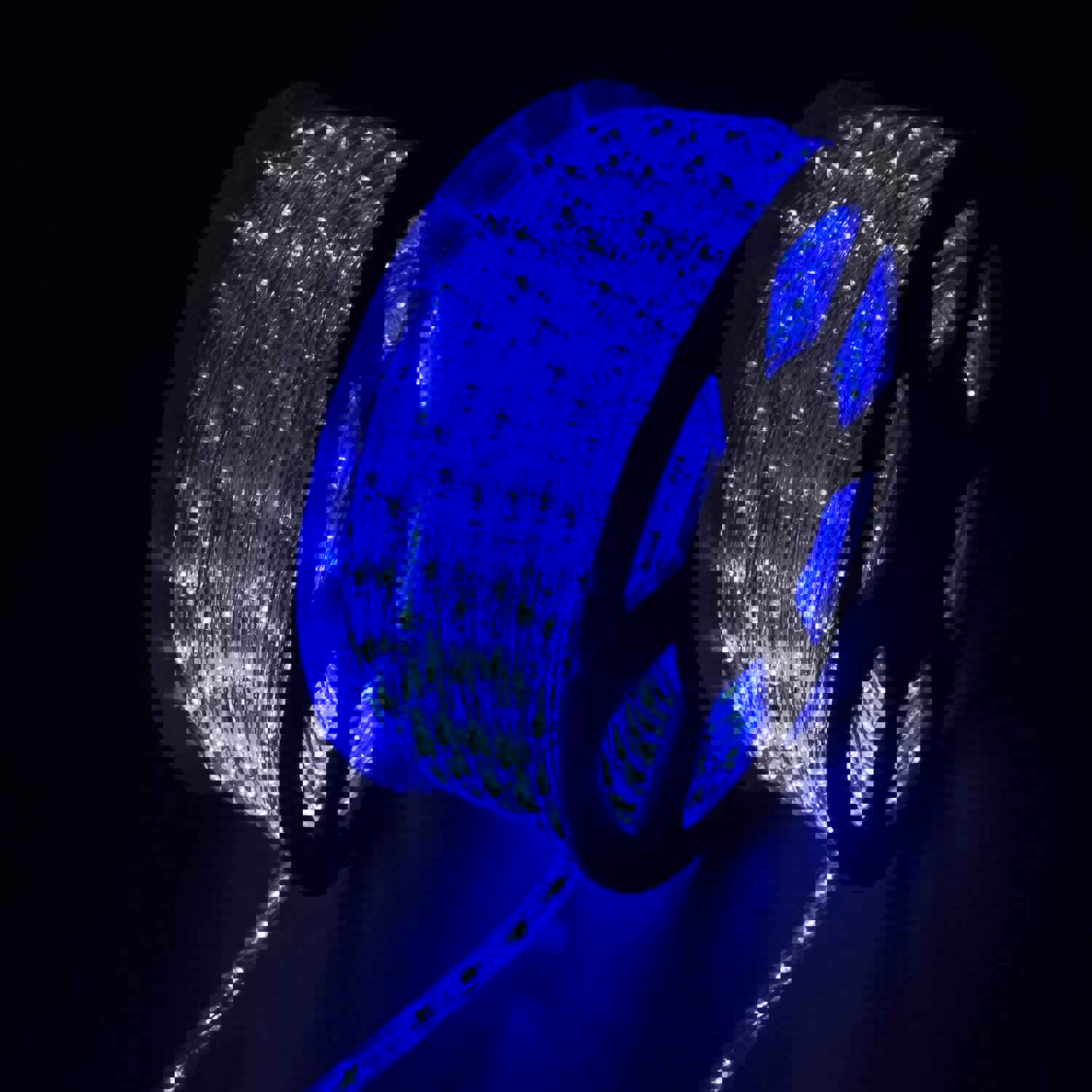 Ainfox 110V 100 Ft. 2 Wire LED Rope Lights Strip - Waterproof for Indoor & Outdoor Use (Blue)