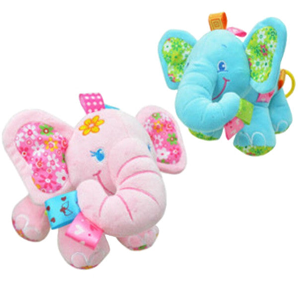 Cute Plush Lullaby Musical Elephant Toy for Baby