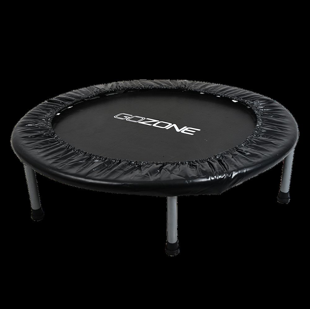 GoZone Mini Fitness Trampoline – 36 Inches – Black