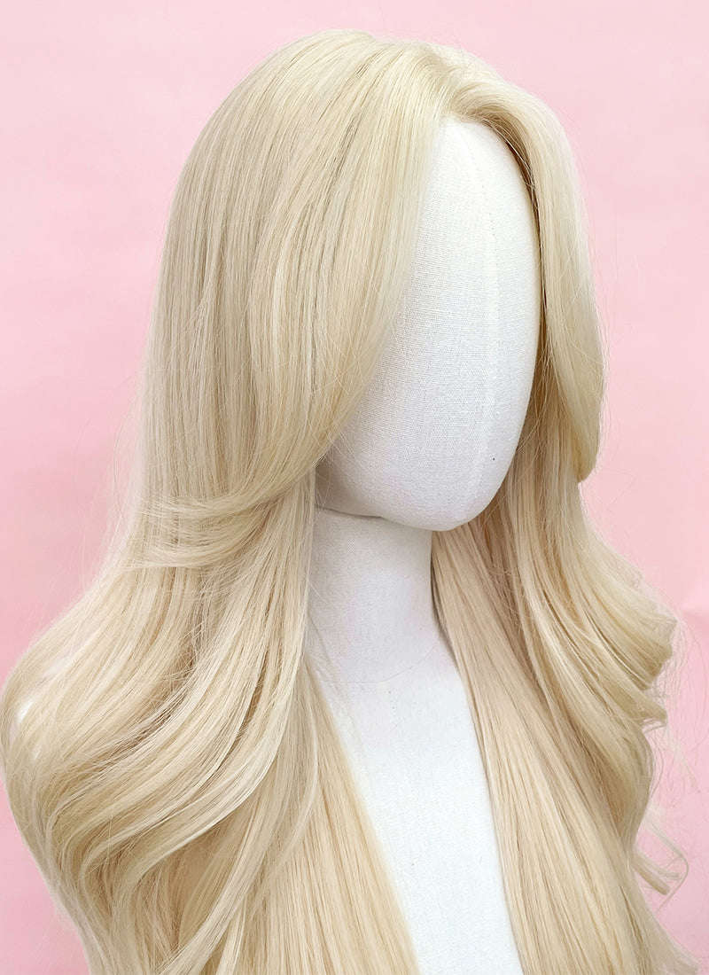 Barbie Long Wavy Light Blonde Lace Front Synthetic Hair Wig LF3299A