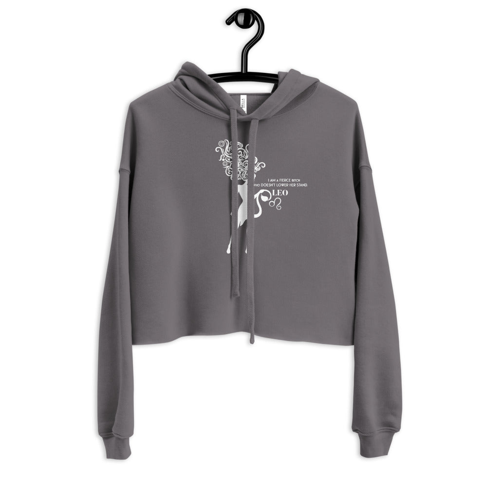Crop Hoodie - Leo