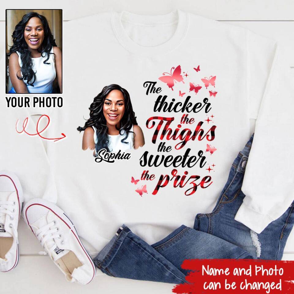 Custom Melanin T-Shirt - Black Queen Afro African Gift for Her