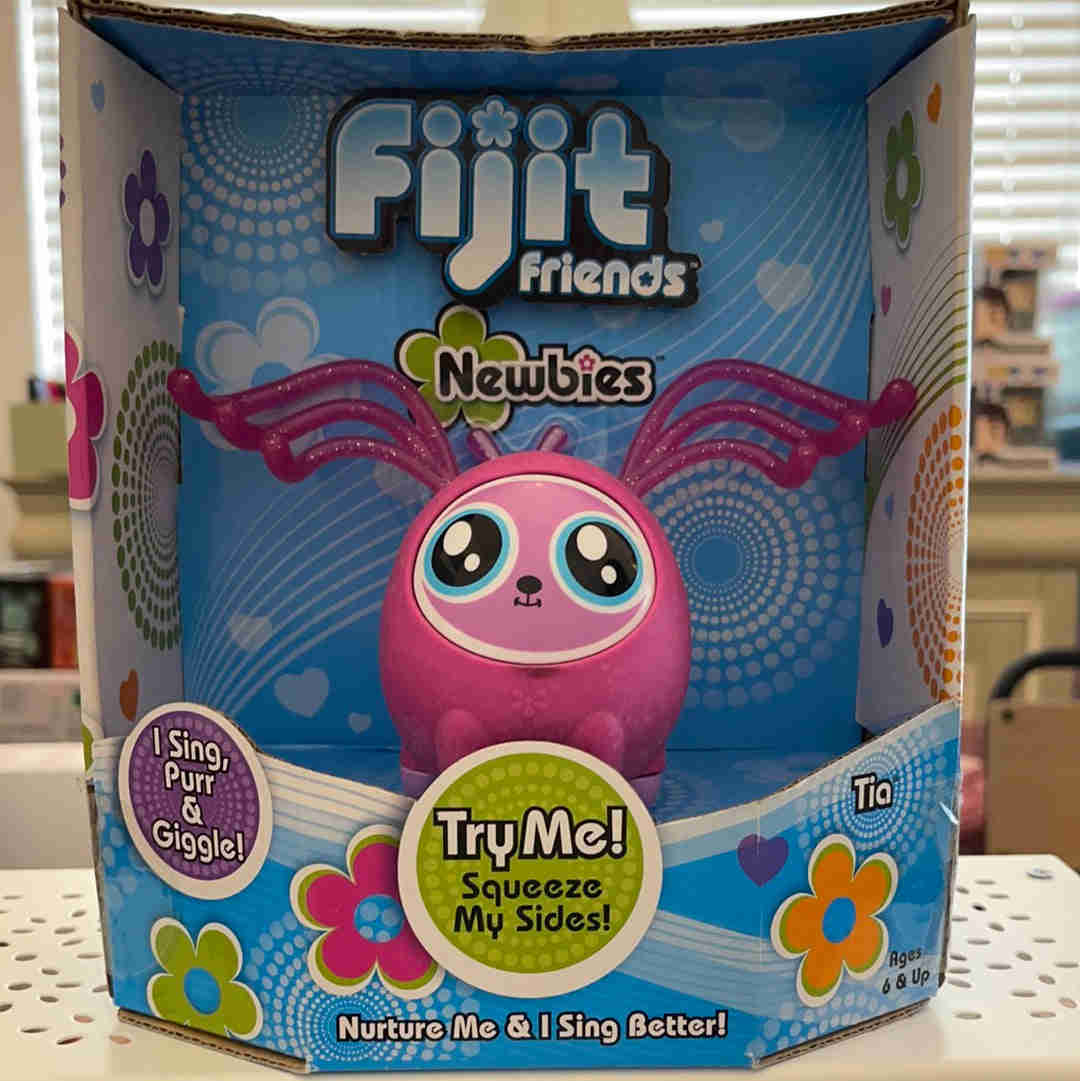 Fijit Friends Newbies Pink Tia Electronic Nurture & Singing Toy Figure