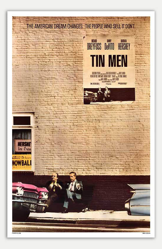 Tin Men - 11 x 17 Movie Poster (1987 Reprint)