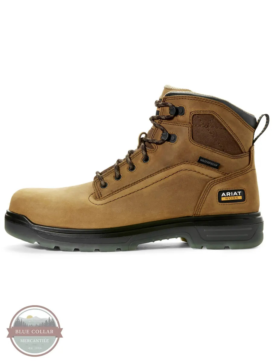 Ariat Turbo 6 Inch Waterproof Carbon Toe Work Boots - Lightweight & Durable Safety Footwear