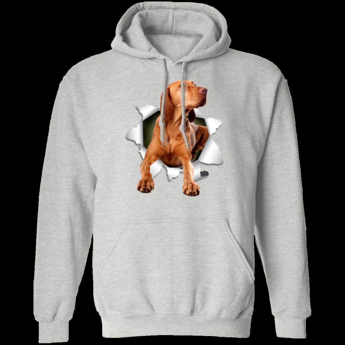 VIZSLA 3D LADIES Pullover Hoodie - 8 oz Cotton/Poly Blend