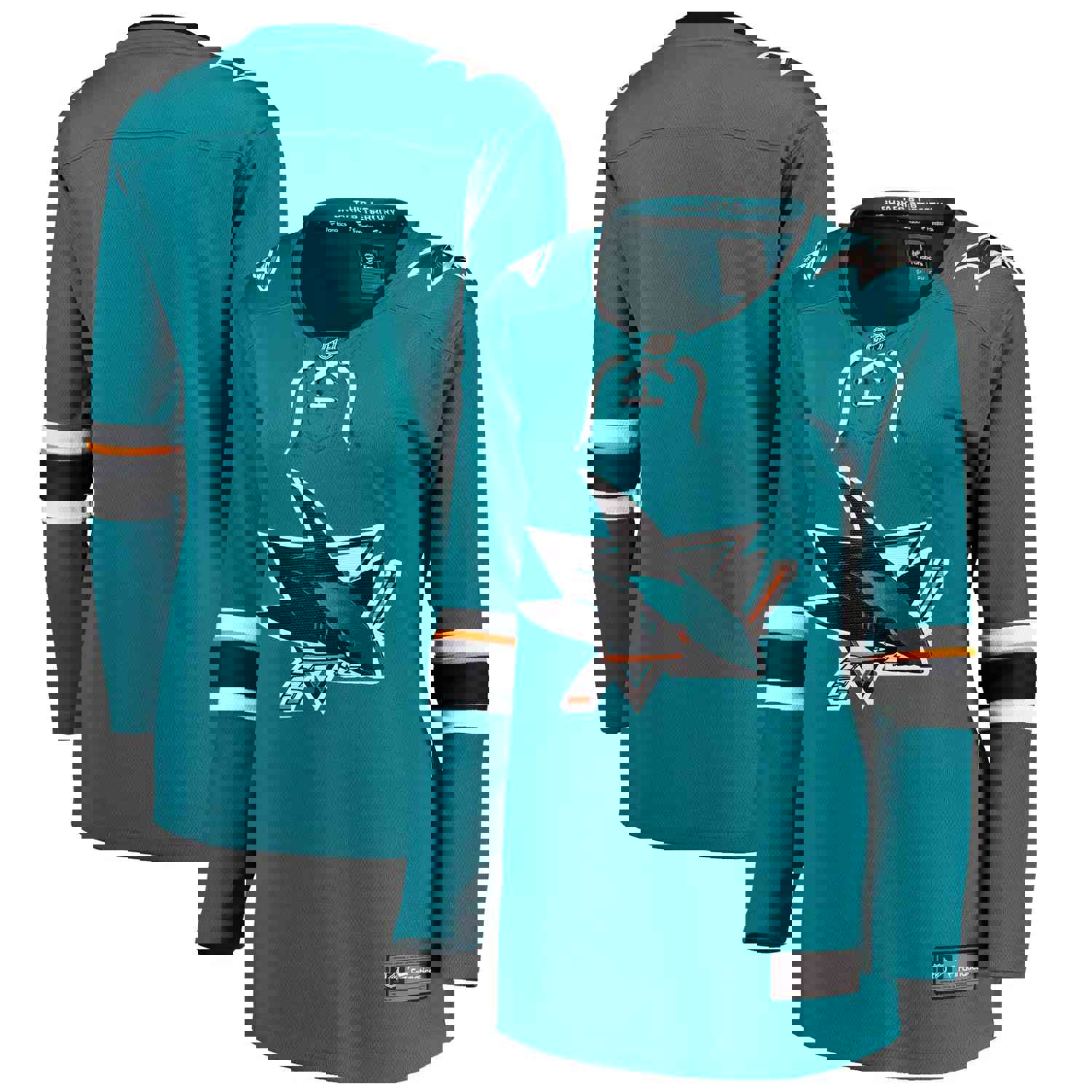 San Jose Sharks Fanatics Branded Women's Breakaway Home Jersey - Teal