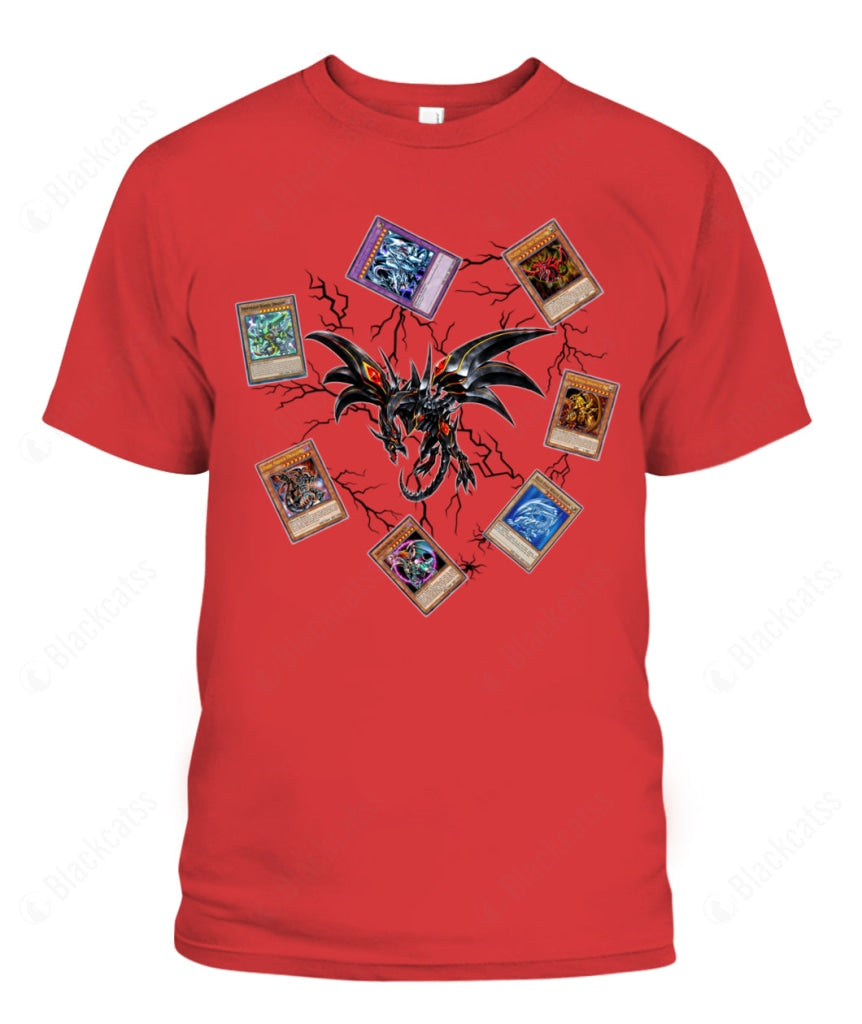 Duel Links Red Eyes Dragon Custom Graphic Apparel - Popular Unisex Tee