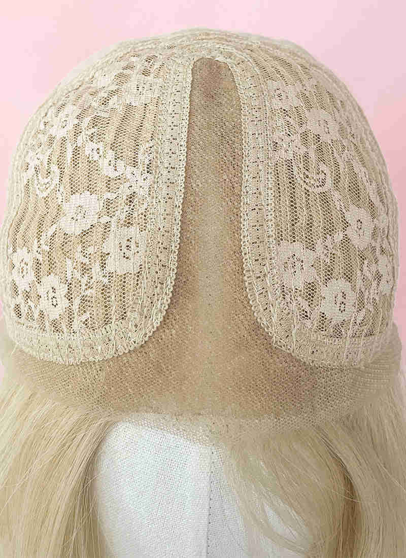 Barbie Long Wavy Light Blonde Lace Front Synthetic Hair Wig LF3299A