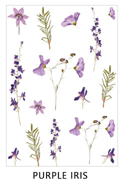 Clear Flowers Sticker Sheet