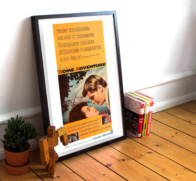 Rome Adventure - 11 x 17 Movie Poster (1962 Reprint)