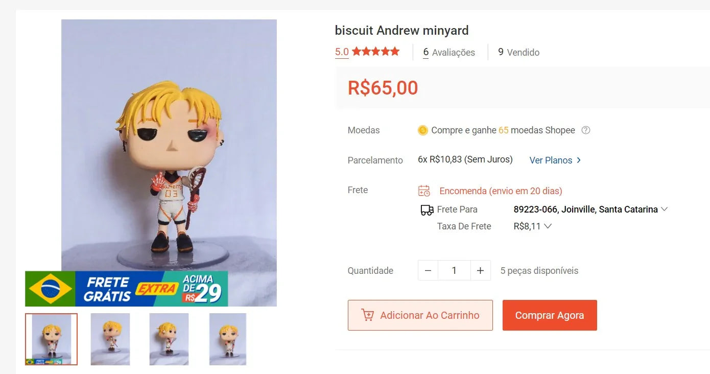 Funko Biscuit Handmade Collectibles - Set of 8 Unique Characters