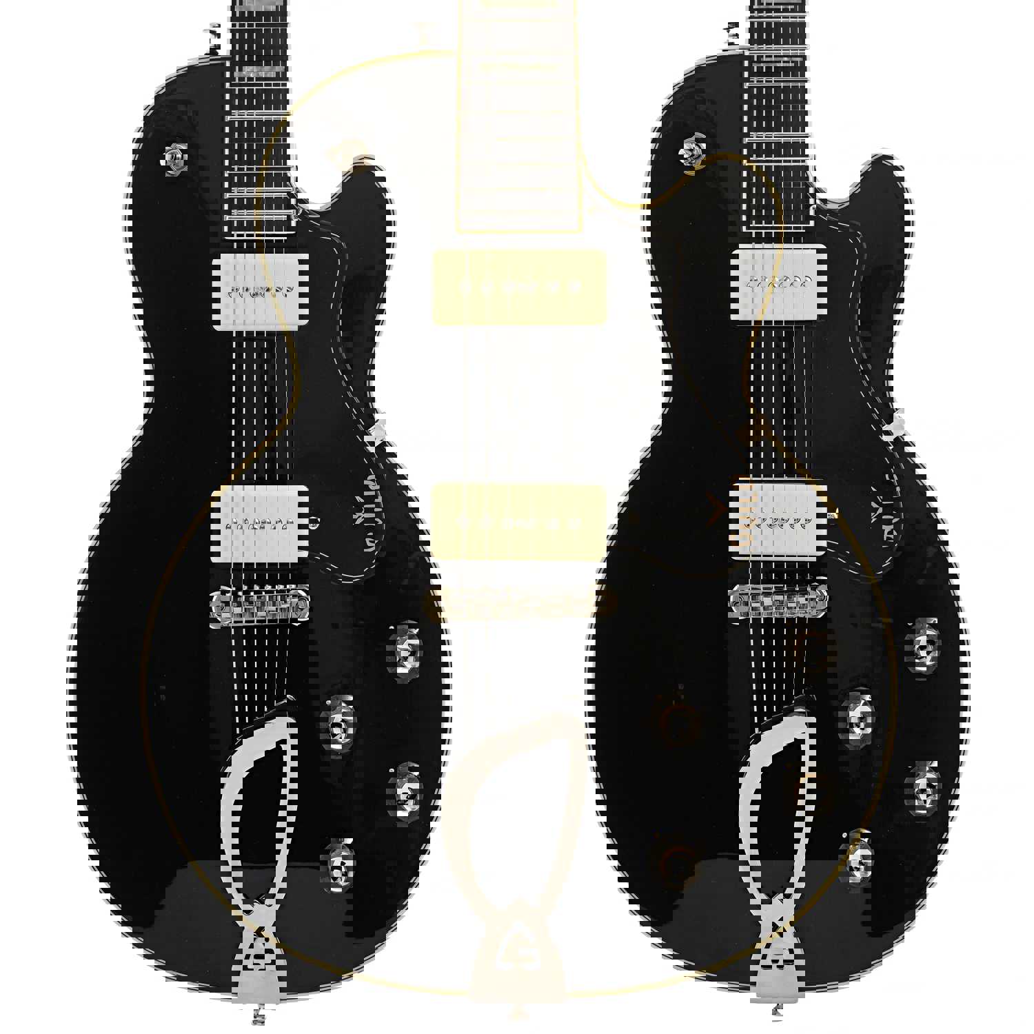 Guild Newark St. Collection M-75 Aristocrat Hollow Body Archtop Guitar, Limited Edition Black Finish