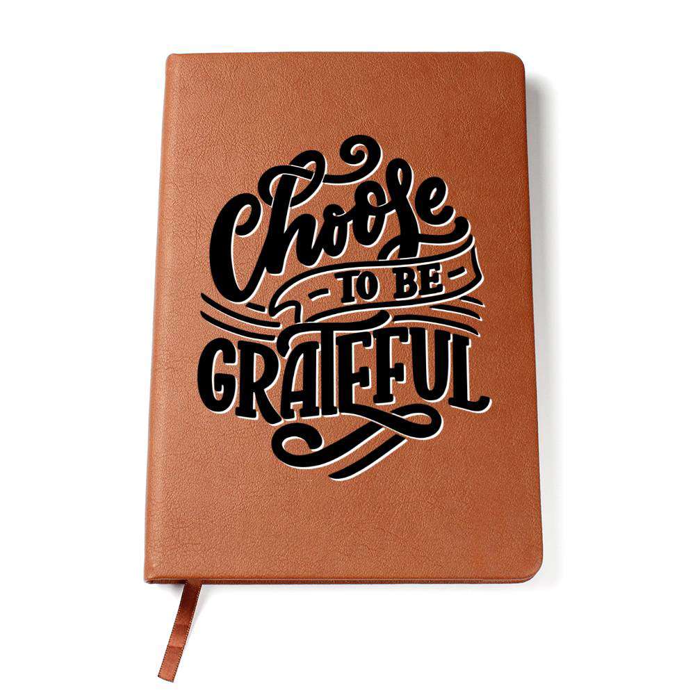 Gratitude Journal - Inspirational Leather Journal for Daily Reflection & Motivation
