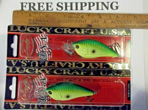 Lucky Craft 2.0 D-10 High Floating Plastic Square Bill Crank Bait