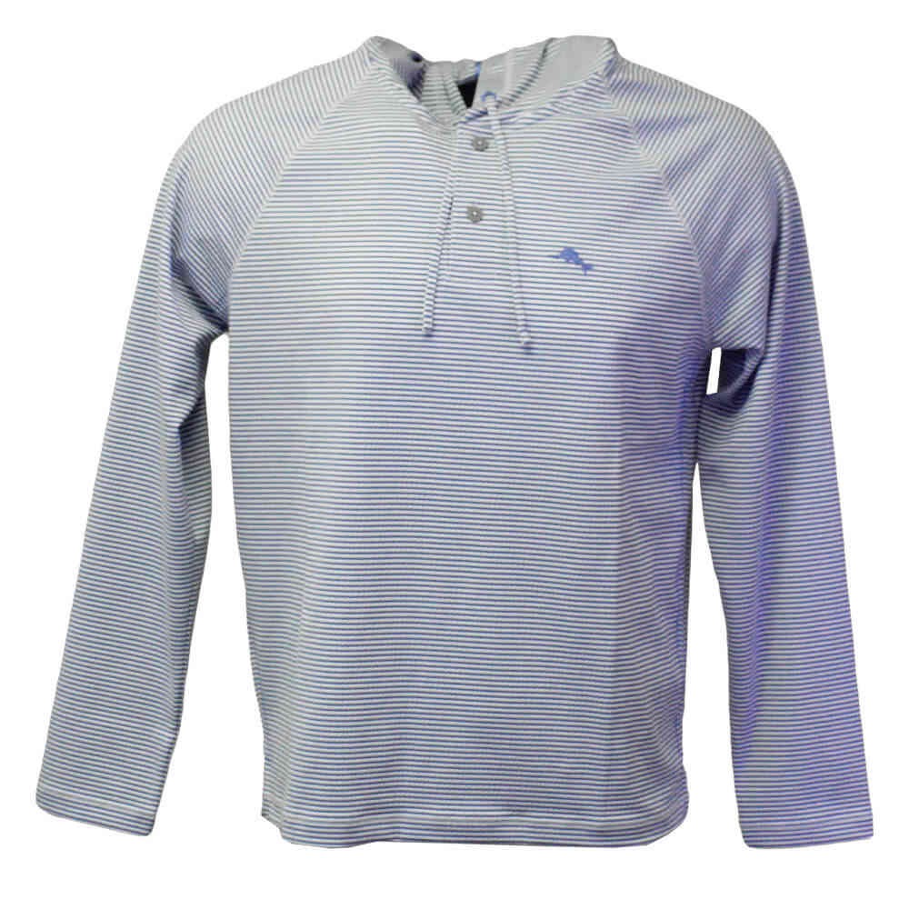 Tommy Bahama Men's Starboard Stripe Hoodie Sweatshirt