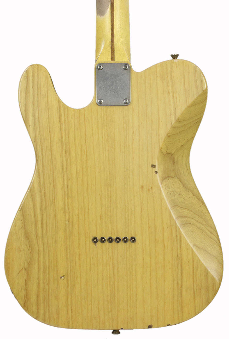 Nash T-72DLX Guitar, Natural, Light Aging - Vintage Tele Model