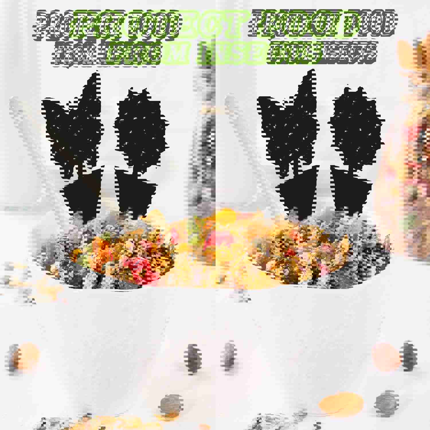 120PCS Sticky Fruit Fly Traps for Indoor & Outdoor Plants - UV Resistant & Waterproof