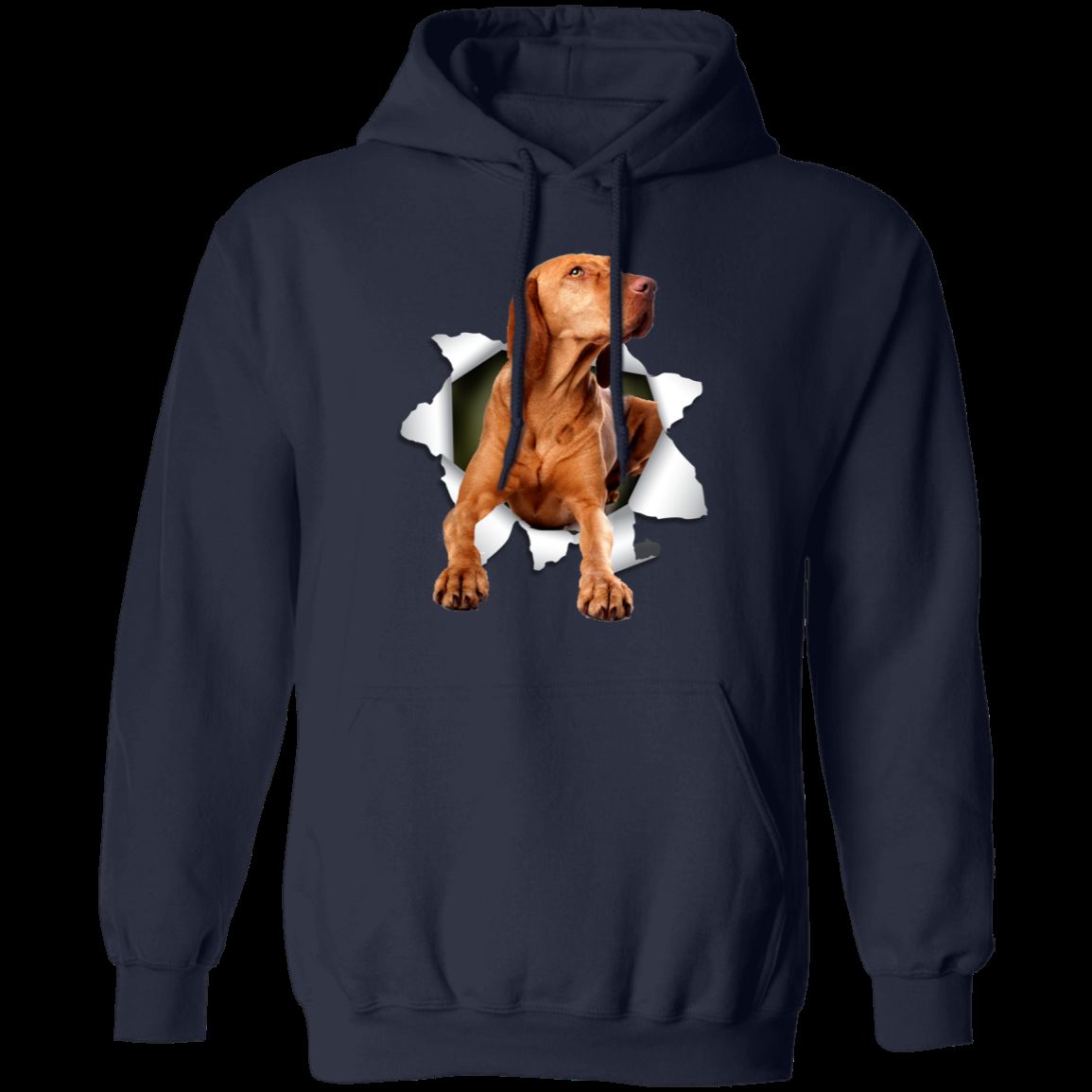 VIZSLA 3D LADIES Pullover Hoodie - 8 oz Cotton/Poly Blend