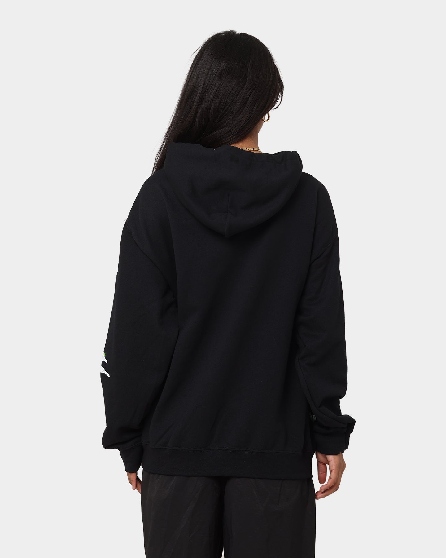 Goat Crew X Rick And Morty Portal Hoodie Black