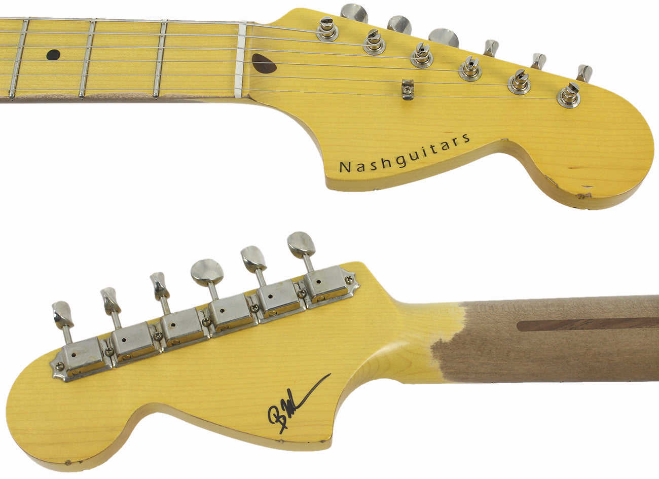 Nash T-72DLX Guitar, Natural, Light Aging - Vintage Tele Model
