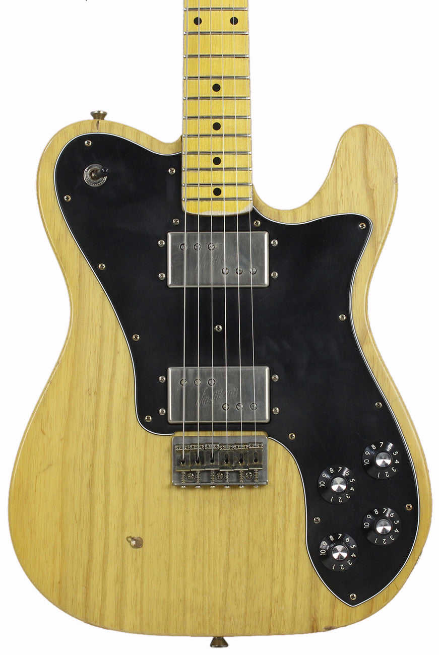 Nash T-72DLX Guitar, Natural, Light Aging - Vintage Tele Model
