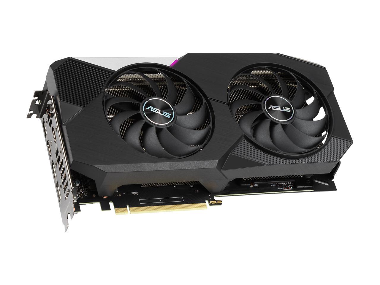 ASUS Dual NVIDIA GeForce RTX 3070 V2 OC Edition Gaming Graphics Card