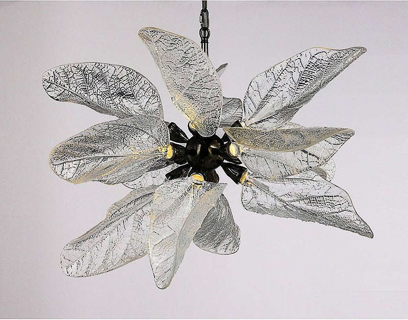 MIRODEMI® Creative LED Leaf-Shaped Chandelier for Living Room and Kitchen