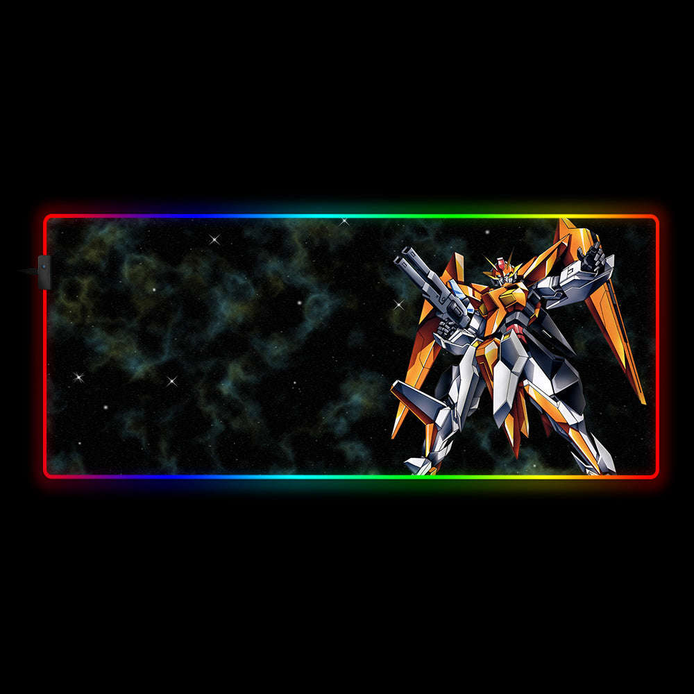 Kyrios Design M-XXL Size RGB Gaming Mouse Pad, Computer Desk Mat
