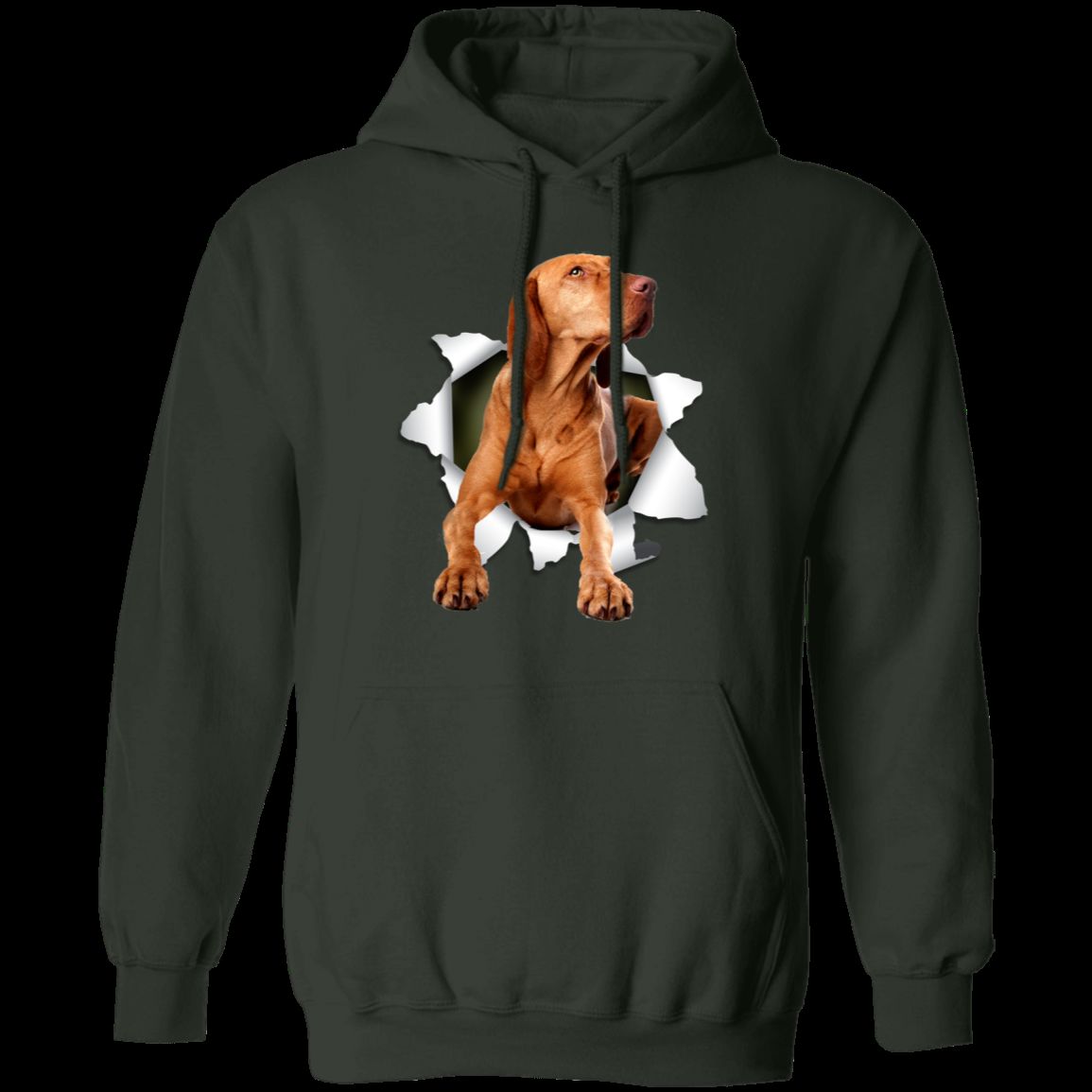 VIZSLA 3D LADIES Pullover Hoodie - 8 oz Cotton/Poly Blend