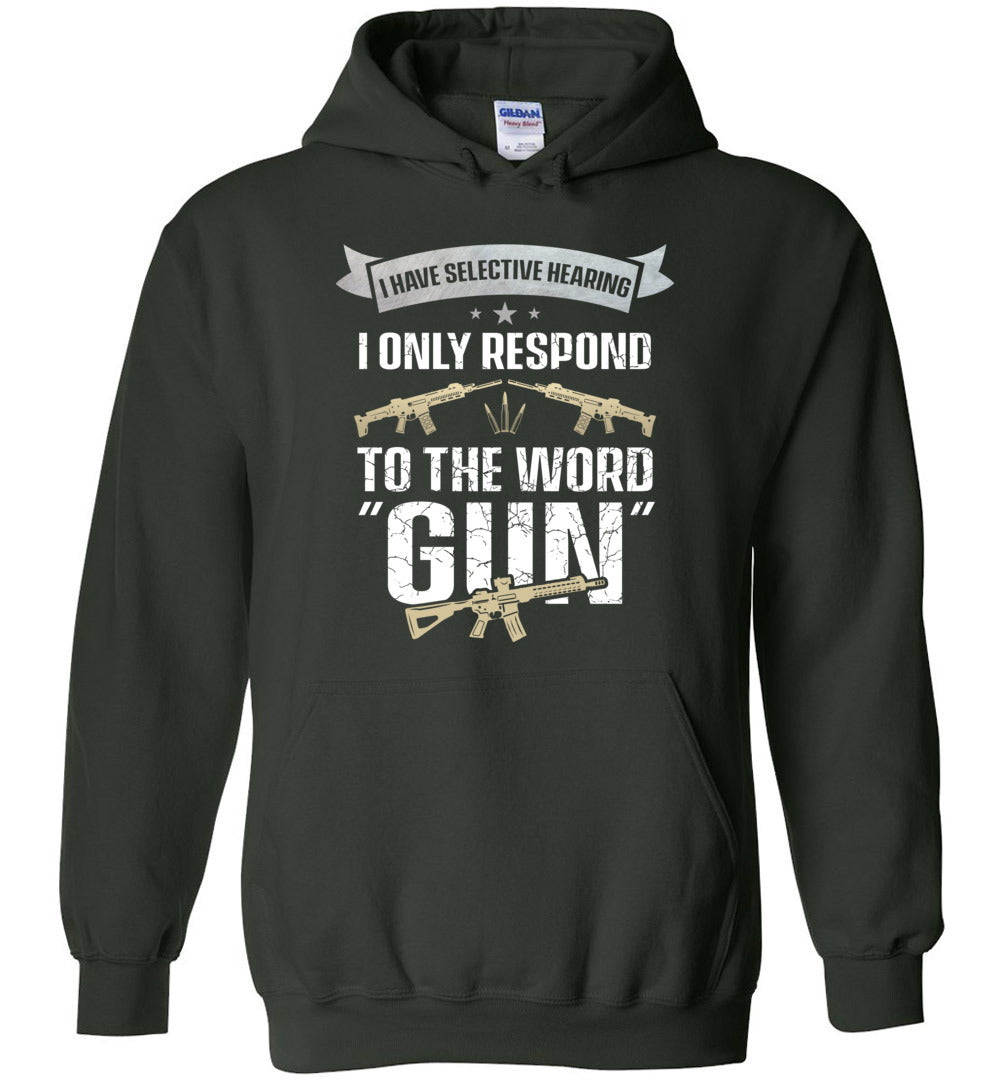 I Have Selective Hearing... Mens Hoodie