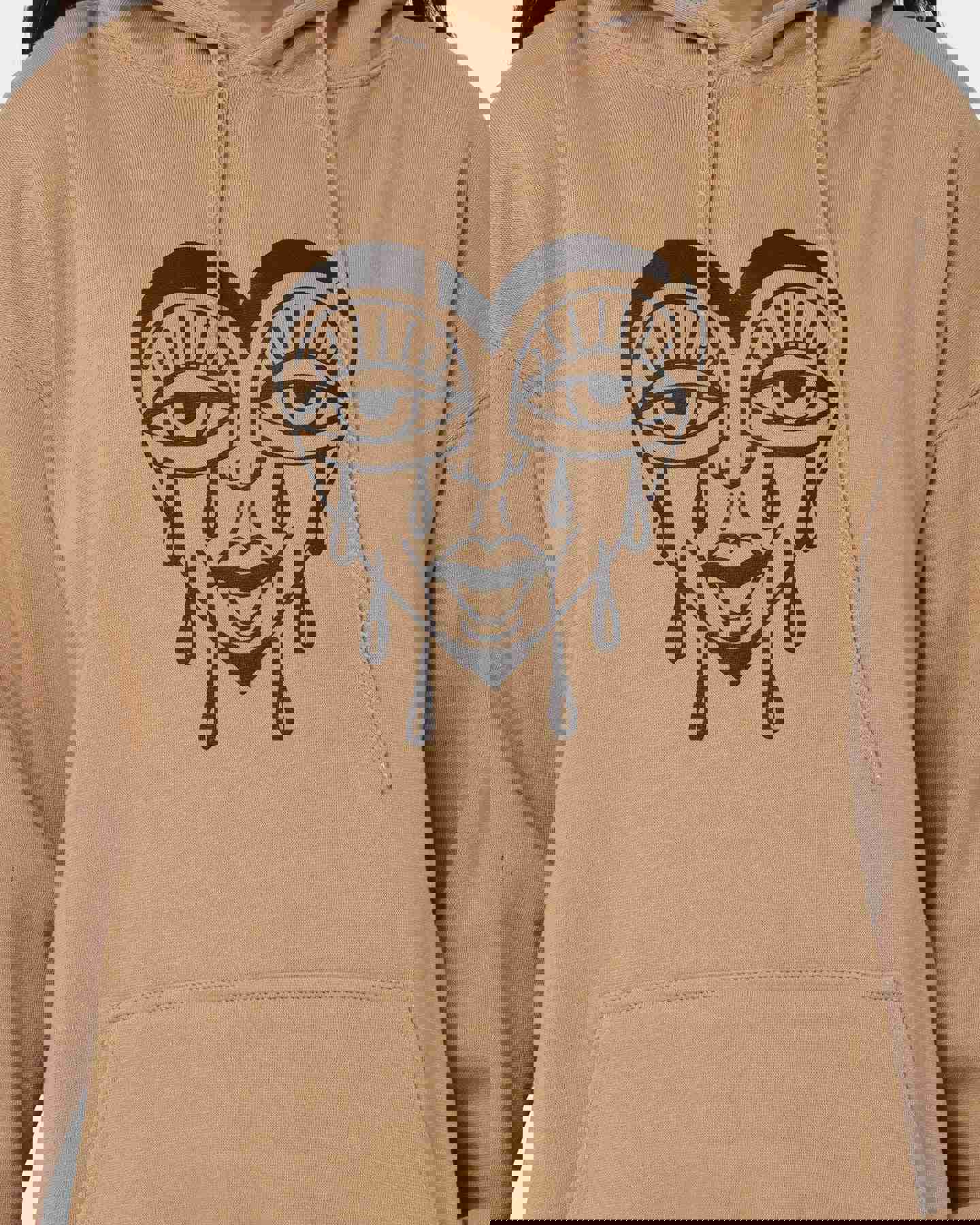 Rats Get Fat When I Die Hoodie Sand