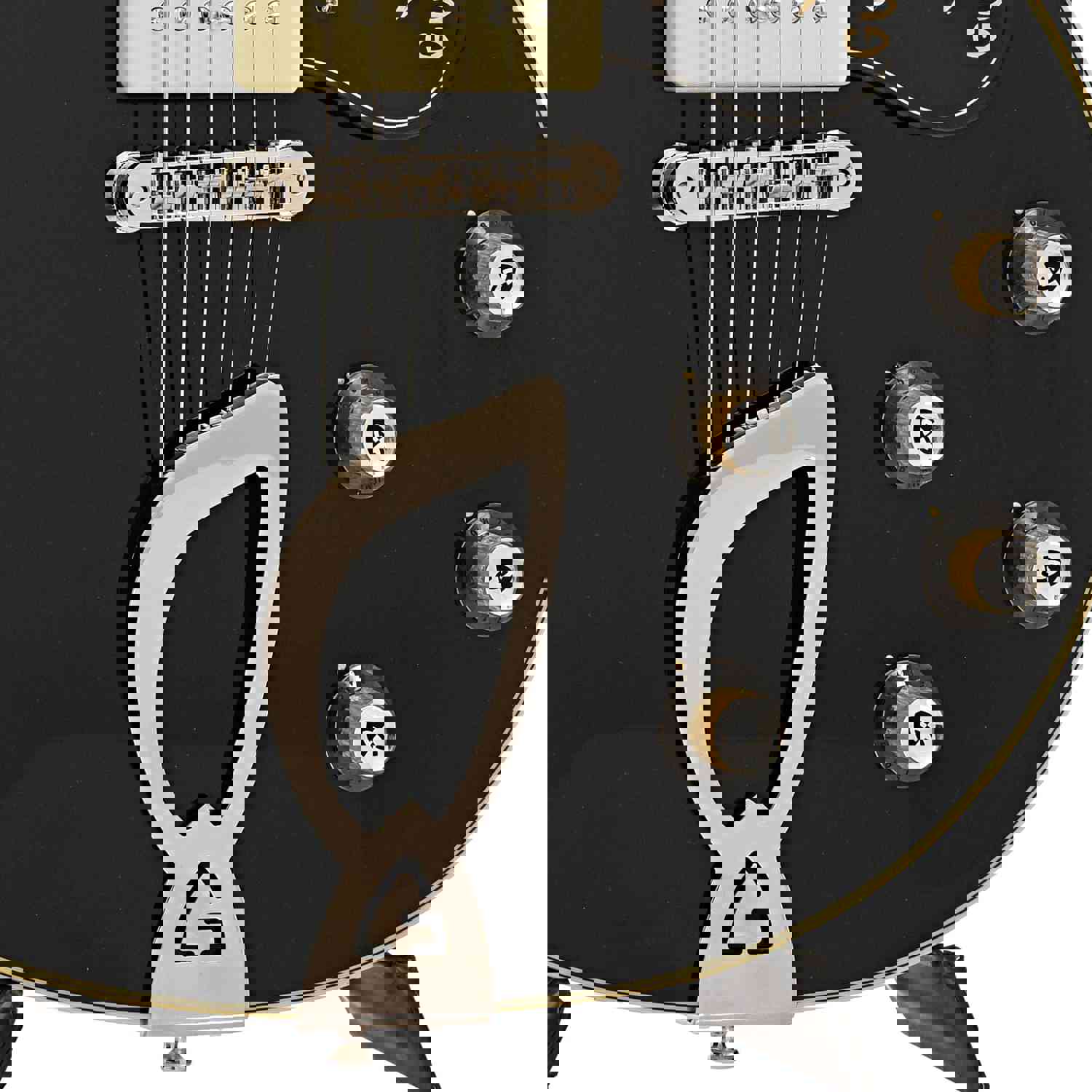 Guild Newark St. Collection M-75 Aristocrat Hollow Body Archtop Guitar, Limited Edition Black Finish