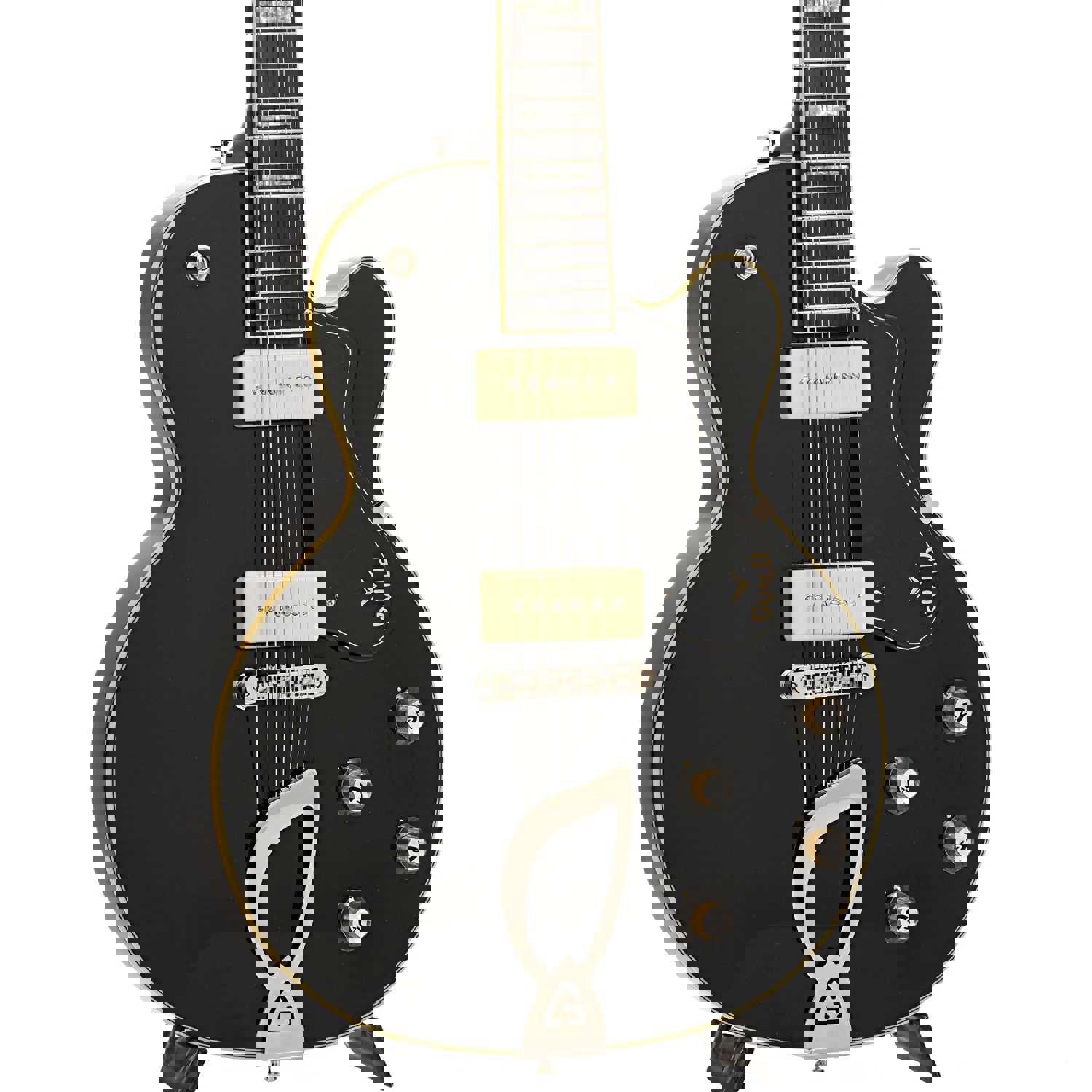 Guild Newark St. Collection M-75 Aristocrat Hollow Body Archtop Guitar, Limited Edition Black Finish