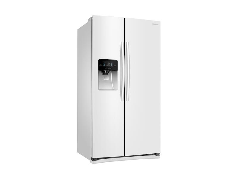 Samsung RS25H5111WW 25 Cu. Ft. Side-By-Side Refrigerator With In-Door Ice Maker In White