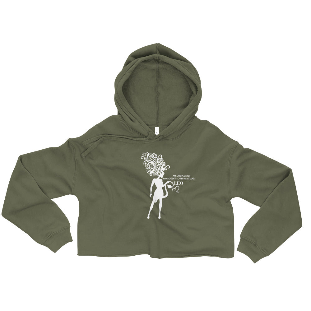 Crop Hoodie - Leo