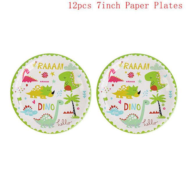 Dinosaur Party Supplies Set - Keychain, Ring, Bracelets, Necklaces for Kids Birthday Party