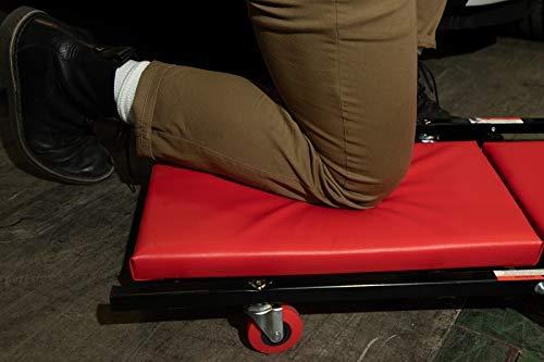 Heavy Duty Foldable Mechanic Creeper with 6 Casters for Garage & Auto Repair