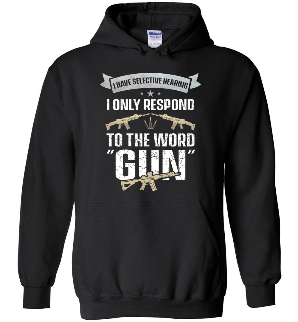 I Have Selective Hearing... Mens Hoodie