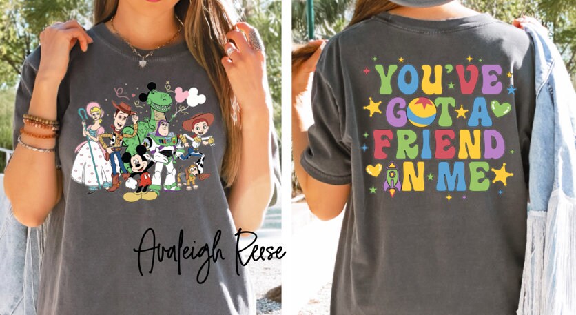 Toy Story Shirts - Disney Themed Comfort Colors Tees