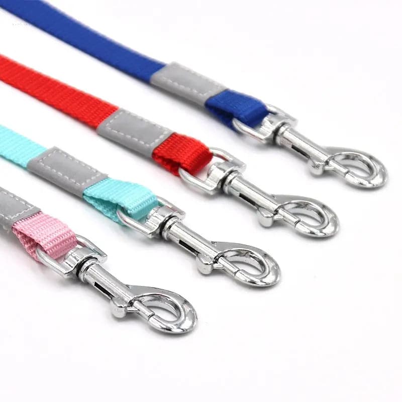 Reflective Colored Dog Leash for Safe and Stylish Walks